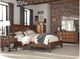 Homelegance® Holverson Gunmetal/Rustic Brown California King Platform Bed-1