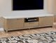 Crown Mark Kara Cerused Natural TV Stand-1