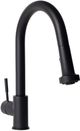 ZLINE Autograph Edition Matte Black Monet Pull Down Single Handle Kitchen Faucet-0