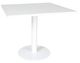 CabanaCoast® Customizable Origin Aluminum 42'' Outdoor Square Pedestal Balcony Table-0