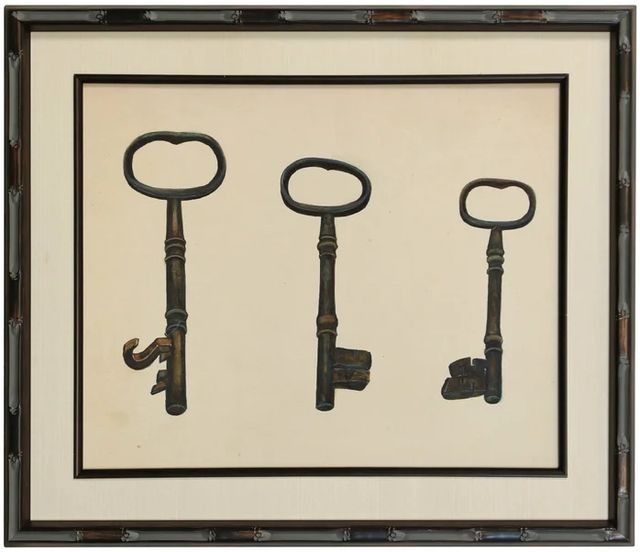 Stylecraft Keys II Wall Art-1