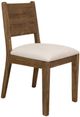 International Furniture Direct Olimpia Beige/Tequila/Towny Brown Dining Side Chair-1
