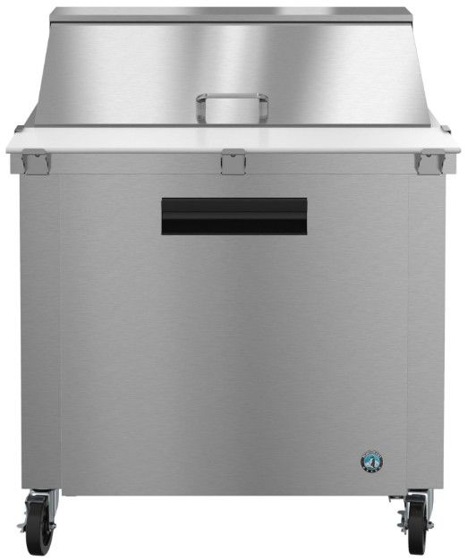 Hoshizaki 36" 9.9 Cu. Ft. Stainless Steel Single Section Mega Top Prep Table Refrigerator-0