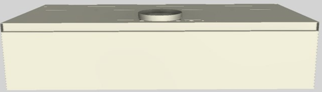 Vent-A-Hood® 54" Biscuit Wall Mounted Range Hood-4