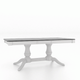 Canadel Customizable Gourmet 76" VS Base Dining Table with One Removable Leaf-2