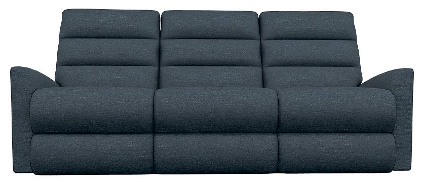 ロビー・デューク☆Come Let Us Reason La-Z-Boy® Liam Navy Manual Wall Reclining Sofa | Roby's Furniture