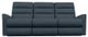 La-Z-Boy® Liam Navy Manual Wall Reclining Sofa-1