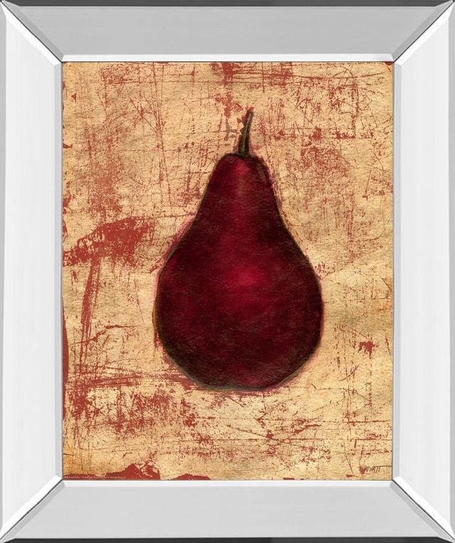 Classy Living Norman Wyatt, Jr. Crimson Pear Wall Art-0