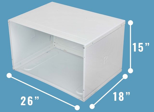 Keystone® White Air Conditioner Wall Sleeve-1