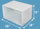 Keystone® White Air Conditioner Wall Sleeve-1
