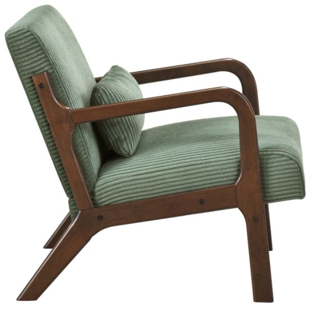 Homelegance® Twill Brown/Green Accent Chair-3