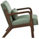 Homelegance® Twill Brown/Green Accent Chair-3