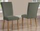 Steve Silver Co. Artemis Green/Sand Upholstered Dining Side Chair-1