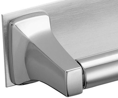 Moen® Hotel Motel Chrome Double Paper Holder-1