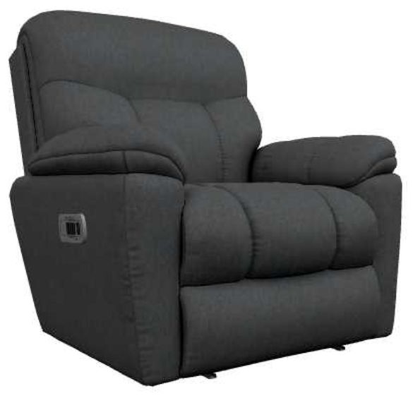 La-Z-Boy® Morrison Indigo Power Wall Recliner with Headrest and Lumbar-0