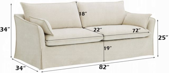 ACME Furniture Shane Beige Sofa-2