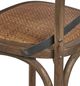 Furniture Classics Bentwood Brown Counter Stool with Metal Back-2