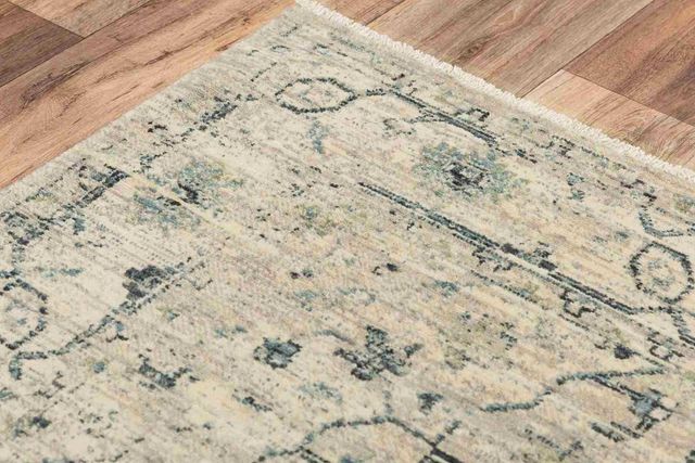 Rizzy Home Platinum Brown 5'x8' Rectangular Rug-2