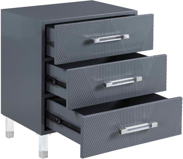 Meridian Furniture Anastasia Grey Side Table-1