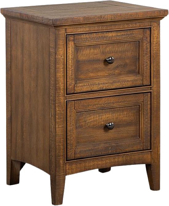 Magnussen Home® Bay Creek Toasted Nutmeg Small Drawer Nightstand-0