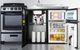 Summit® 63" Black and Stainless Steel All-In-One Kitchenette-3