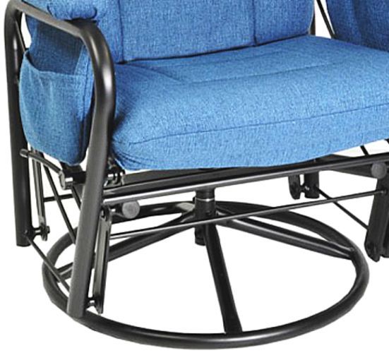 PEL International EKO 18 Series Blue Manual Recliner-1