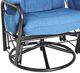 PEL International EKO 18 Series Blue Manual Recliner-1