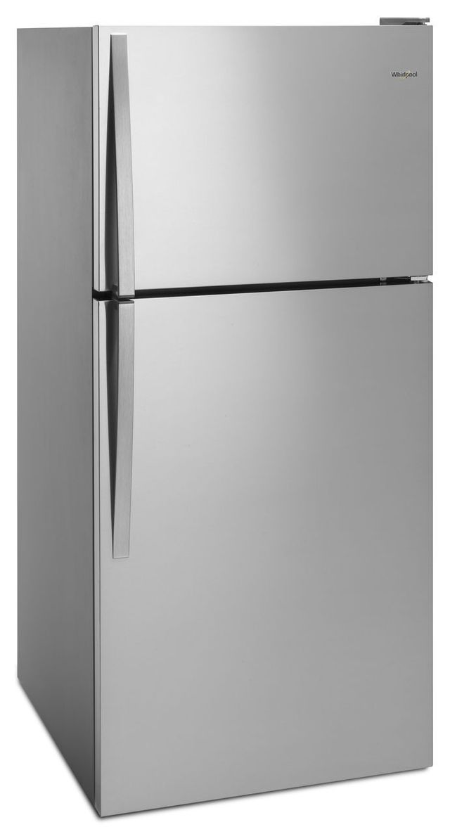 Whirlpool® 30 in. 18.2 Cu. Ft. Stainless Steel Top Freezer Refrigerator-1