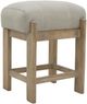 International Furniture Direct Ivory/White Balam White Stool-0