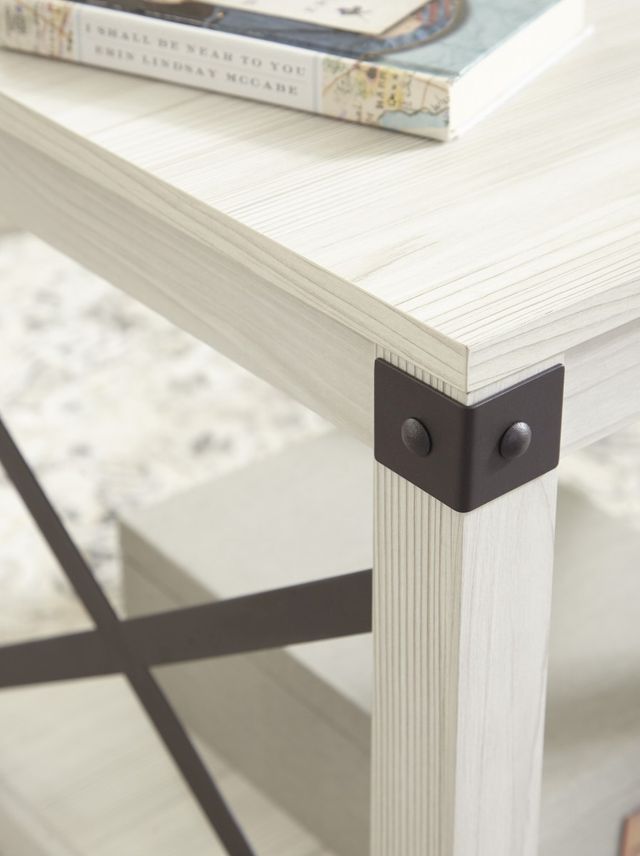 Signature Design by Ashley® Bayflynn Whitewash End Table-3