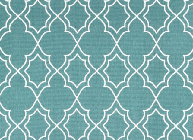 Surya Alfresco Teal/White 5'x8' Area Rug-2