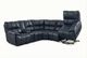 Cheers by Man Wah 6pc Leather Sectional with Lift Recliner and Wireless Charging Console-1