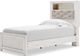Signature Design by Ashley® Altyra 5-Piece White Twin Panel Bookcase Bed Set-1