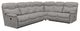 La-Z-Boy® James Smoke Reclining Sectional with Custom Layout Options-0