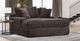 American Wholesale Furniture Jenna Chocolate Mega Chaise-1