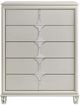 Coaster® Olivia Pearl White Bedroom Chest of Drawers-1