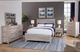 American Woodcrafters 2810 Aurora 3-Piece Whitewash Queen Sleigh  Bedroom Set-1