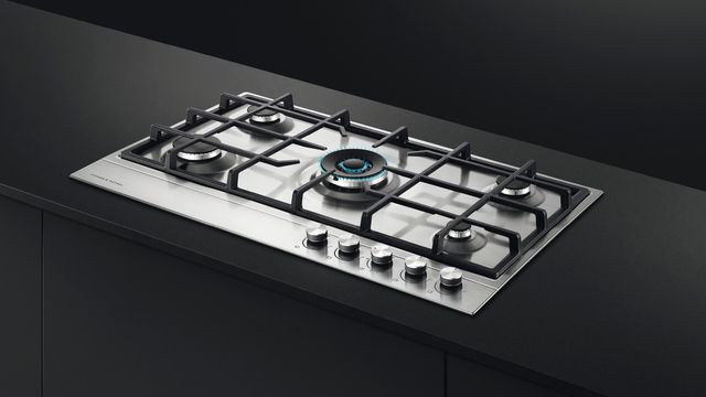 Fisher & Paykel Series 7 36" Stainless Steel Liquid Propane Cooktop-5