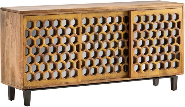 Crestview Collection Bengal Manor Brown Sideboard-0