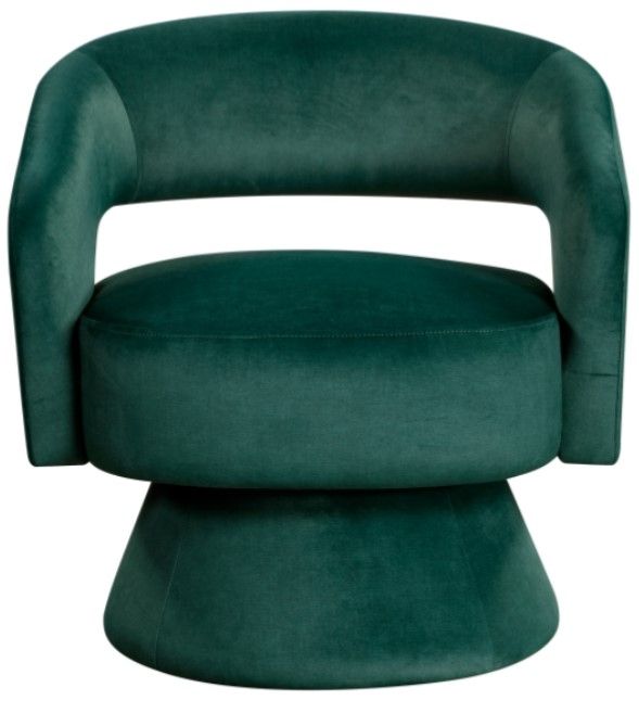 Homelegance® Lavon Green Swivel Chair-1
