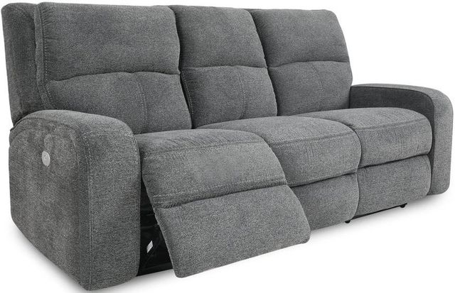 Parker House® Polaris Bizmark Gray Power Reclining Sofa-2