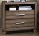New Classic® Home Furnishings Harrisburg Walnut Nightstand-2