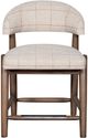 Vanguard® Furniture Customizable Waverly Fabric Counter Stool-1