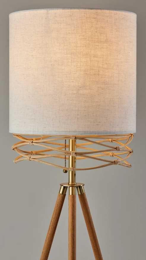 Adesso® Melanie Natural Floor Lamp-3