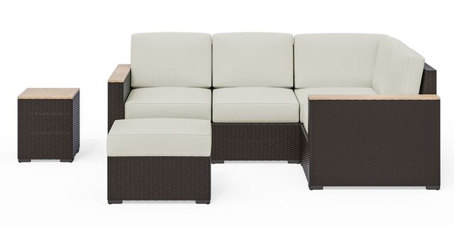 homestyles® Palm Springs 3-Piece Brown Sectional Set-0
