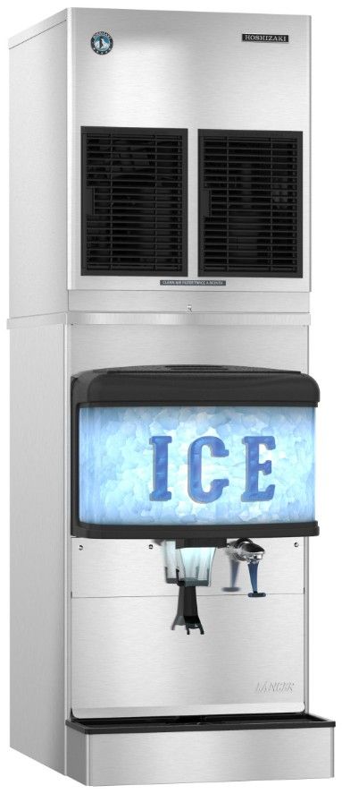 Hoshizaki Cubelet 22" 634 lb. Stainless Steel Air-Cooled Icemaker-2