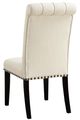 Coaster® Sherry 5-Piece Beige Round Marble Top Dining Table Set-4