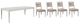Bernards Trilogy 5-Piece Camel/Vanilla Dining Set-0