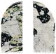 Currey & Company Fossey 2-Piece Black/White Object Set-0