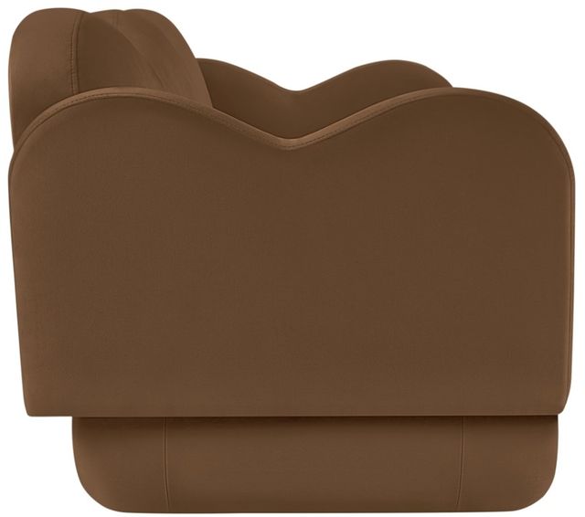 Meridian Furniture Bloom Saddle Velvet Upholstered Sofa-2